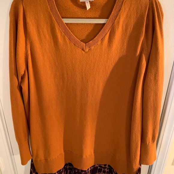 LOGO long sleeve tunic